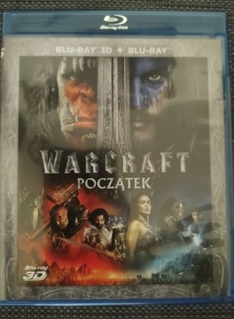 Warcraft Początek Film Blu-Ray + Blu-Ray 3D Blue R