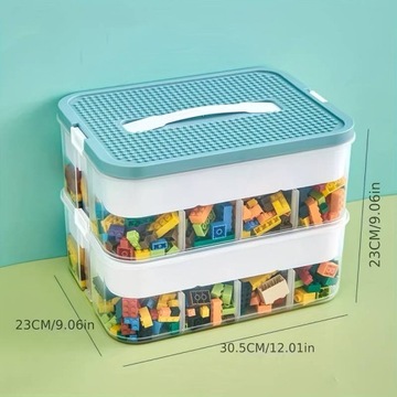 LEGO pojemnik pudełko organizer przegródki 