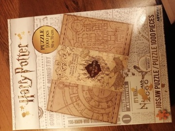 Puzzle Harry Potter Mapa Huncwotów 1000 el