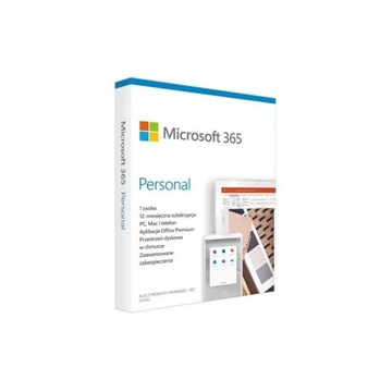 Microsoft 365 Personal 1 PC / 12 miesięcy BOX