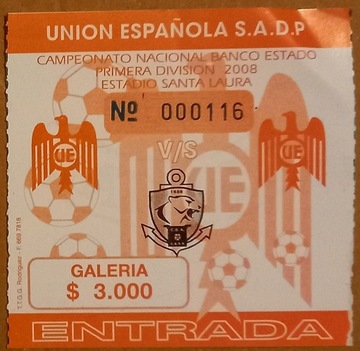 Chile: Union Espanola - Deportes Antofagasta 2008