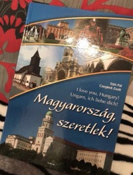 Książka przewodnik po Węgrzech 