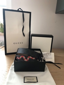 Gucci snake pasek 