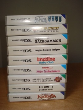 Gry Nintendo DS 9 sztuk
