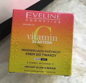 EVELINE VITAMIN C 3X ACTION REG-ODŻ KREM DO TWARZY