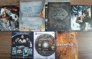 Uncharted 2 Among Thieves na PS3 edycja Steelbook