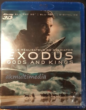 Exodus: Bogowie i królowie 3D + 2D blu-ray nowy