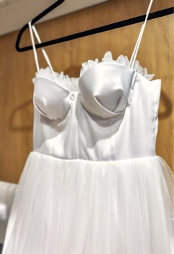 Sukienka balerina na poprawiny, panieński wesele