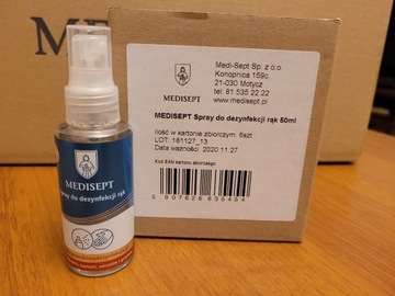 Medisept Spray do dezynfekcji rąk 50ml