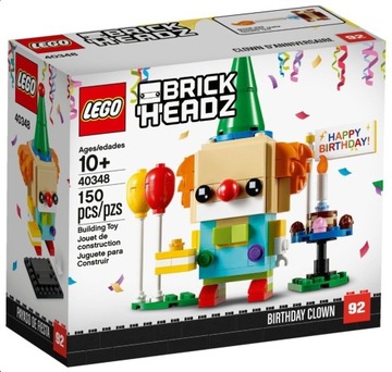 Lego 40348 BrickHeadz Klaun
