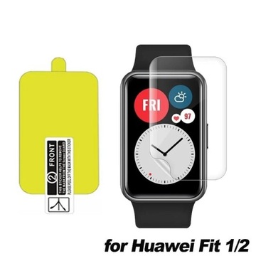 Zestaw x5 ochrona do Huawei Watch Fit 1 i 2 