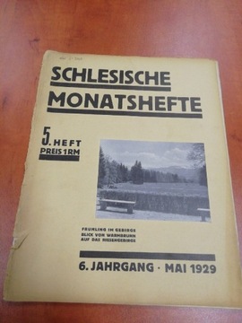 Schlesische Monatshefte Mai 1929