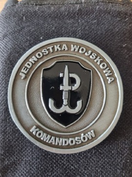 Coin pamiątkowy Jednostki Wojskowej Komandosów JWK, WOJSKA SPECJALNE