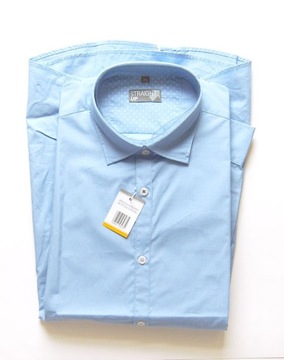 niebieska koszula z długim ręakwem, xl koszula