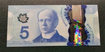 Kanada 5 DOLLARS  UNC 2013