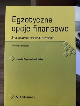 Egzotyczne opcje finansowe Pruchnicka-Grabias