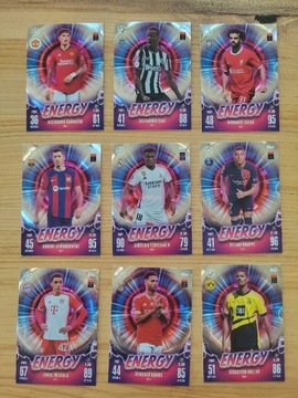 Karty Topps Match Attax 2023/2024 Energy komplet