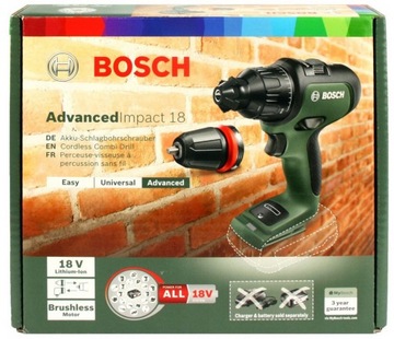 WKRĘTARKA Bosch 18V ADVANCEDIMPACT BEZSZCZOTKOWA 