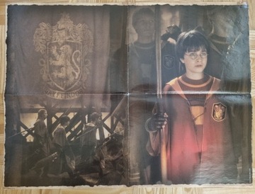 Plakat dwustronny Harry Potter A1 stan bdb