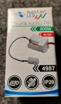 Czujnik ruchu 230 V PIR 800W z czujką do 6 m 