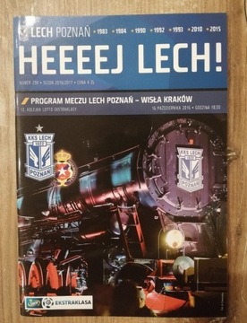 Program Lech Poznań - Wisła Kraków 2016 nr 298