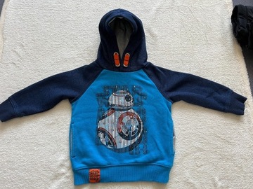 Bluza dresowa Star Wars z kapturem r. 104