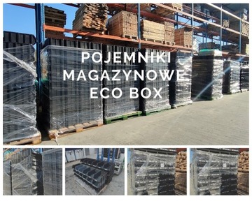 Pojemniki magazynowe warsztatowe ecobox