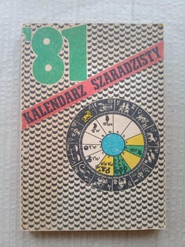 Kalendarz Szaradzisty 1981 krzyżówki 