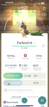 Pokemon GO - Shiny Farfetch’d Galar (wymiana)