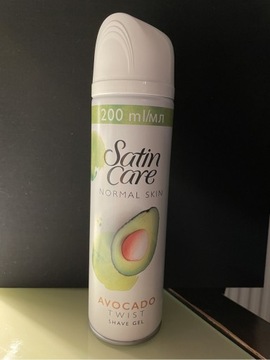 Satin Care żel do golenia 200ml Avocado
