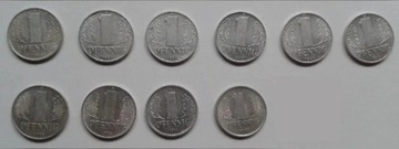Monety niemieckie różne PFENNIG fenigi DDR NRD 