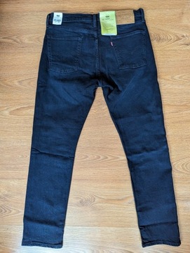 Levi's 510 Męskie Granatowe Jeansy Skinny 34x30