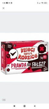 Gra Dzieci kontra rodzice Prawda czy fałsz?