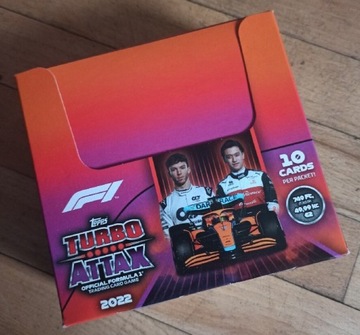 topps F1 sezon 2022 Box 24 saszetki 240 kart