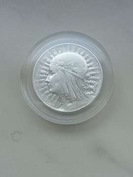 Moneta 5 złotych 1933 r Głowa bzm srebro 