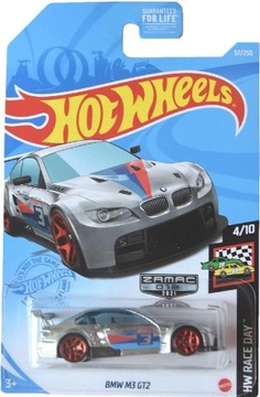 Hot wheels BMW M3 GT2 ZAMAC unikat super malowanie