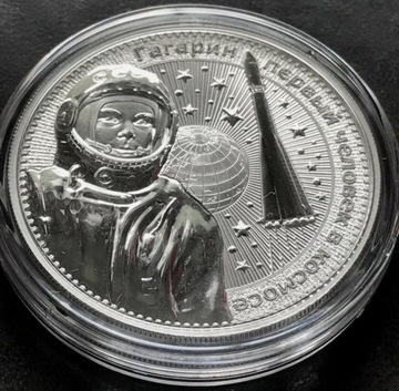 Gagarin 1 oz Germania mint 