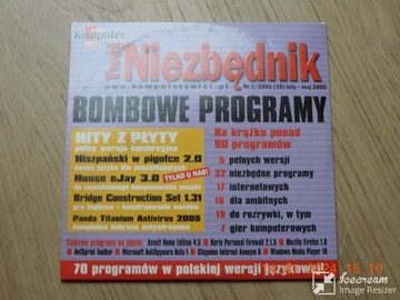 Komputer Świat -Twój Niezbędnik nr 1/2005   CD