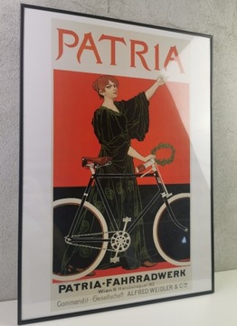 obraz, obrazek, grafika na ścianę rower vintage