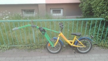 Hol rowerowy + rowerek dziecinny