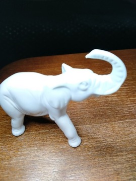 Figurka słoń porcelana