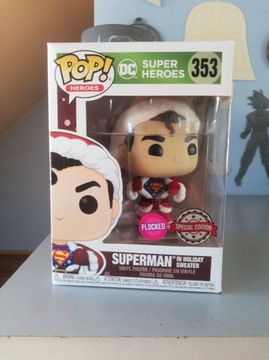 Funko Pop 353 Superman świąteczna figurka 