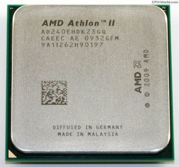 AMD ATHLON II X2 240e + REG OBR WENTYLATORA