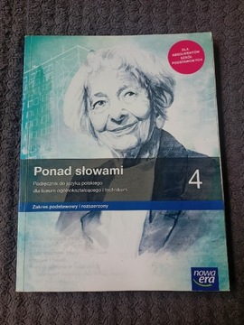 Ponad słowami 4 podręcznik do języka polskiego liceum i technikum 