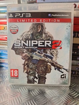 Ps3 sniper ghost warrior 2 PL limited edition 