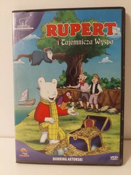 Rupert i tajemnicza wyspa vcd cd dvd film bajka