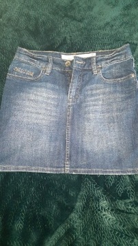 Spódnica jeans h&m 34