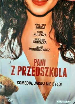 Pani z przedszkola, dvd w folii