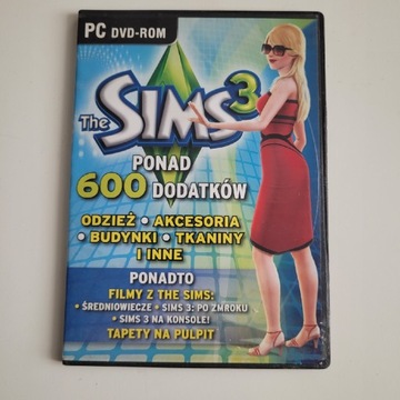 The Sims 3 600 dodatków na jednym CD