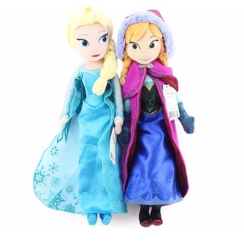 Anna & Elsa Pluszowe Lalki 40cm